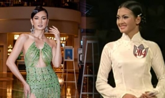 Nhan sắc 'vạn người mê' của siêu mẫu Anh Thư thời thi Hoa hậu Việt Nam 22 năm trước