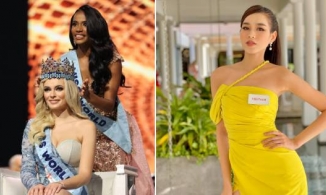 Hoa hậu Đỗ Thị Hà đang làm gì khi được xướng tên đầu tiên trong top 13 Miss World 2021