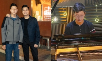 Con trai Quang Dũng - Jennifer Phạm 14 tuổi được nhà sản xuất âm nhạc 'chốt đơn' vì tài năng piano