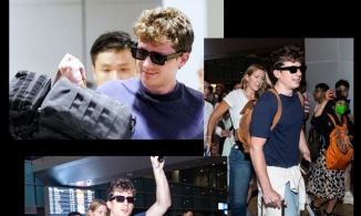 Charlie Puth tới sân bay Cam Ranh lúc nửa đêm, được đón đưa bằng dàn xe hộ tống cực 'chất' 