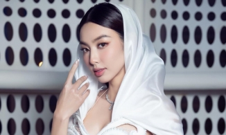 Thuỳ Tiên và Lương Thuỳ Linh tại Vietnam Beauty Fashion Fest 5 