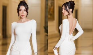 Diện váy ôm sát khoe đường cong, Hoa hậu Thuỳ Tiên để lộ 1 khuyết điểm chí mạng