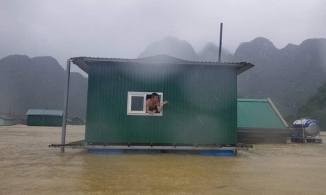 Nhà chống lũ phát huy hiệu quả tại Quảng Bình