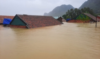 Quảng Bình: Lũ vượt mức lịch sử năm 1979 gần 1m