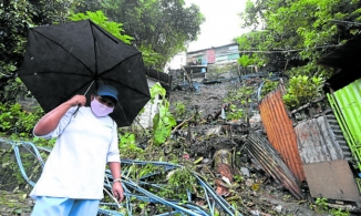 Bão Saudel đổ bộ Philippines, trút mưa, gây lũ lụt và sạt lở nghiêm trọng