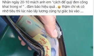 Chồng giấu tiền ngay trong nhà, vợ dọn dẹp suốt ngày mà không phát hiện ra