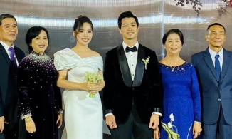 Đám cưới Công Phượng: Cận cảnh váy cưới giản dị của cô dâu Viên Minh