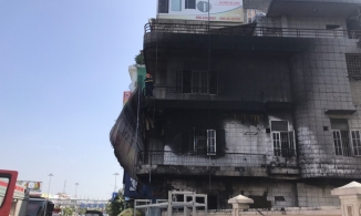 Quảng Ninh: Căn nhà 3 tầng bị cháy do bất cẩn khi hàn xì