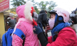 Hàng chục trường ở Lạng Sơn cho học sinh nghỉ tránh rét 