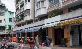 TP.HCM: Phong tỏa một chung cư liên quan đến ca mới dương tính với nCoV