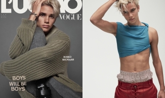 Con trai thứ nhà David Beckham lần đầu lên bìa tạp chí