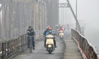 Thời tiết 26/1: Thủ đô Hà Nội hôm nay trời có mưa phùn và sương mù