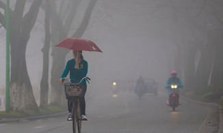 Mưa phùn sương mù ở Hà Nội khi nào kết thúc?