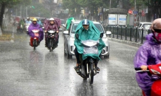 Miền Bắc chuẩn bị đón một đợt không khí lạnh yếu, gây mưa rào và dông diện rộng