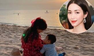 Nữ ca sĩ Hòa Minzy tiết lộ thói quen 'bất biến' của quý tử kể từ 6 tháng tuổi đến nay