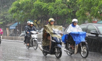 Thời tiết 26/4: Miền Bắc mưa to đến rất to, vài nơi có dông