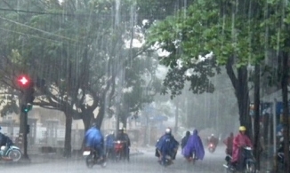 Từ chiều tối và đêm nay 16/5, miền Bắc đón mưa lớn