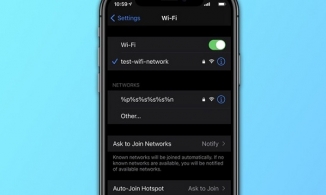 Ký tự đặc biệt làm điện thoại iPhone gặp lỗi và tính năng Wi-Fi bị vô hiệu hóa