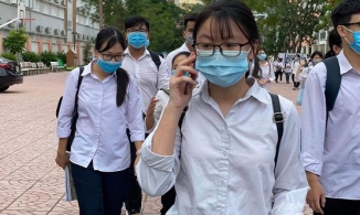 Thí sinh thi THPT 2021 đến điểm thi phải đổi khẩu trang để phòng gian lận