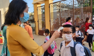 TP.HCM: 2 trường dự kiến đón học sinh đi học lại từ ngày 11/10