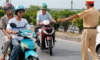 Sẽ nâng mức tiền phạt lỗi không đội mũ bảo hiểm khi tham gia giao thông