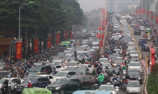 Hà Nội sẽ cấm xe máy tại các quận sau năm 2025