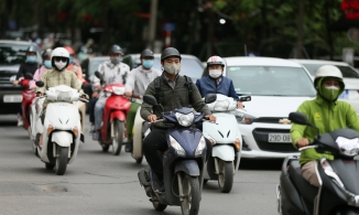 Không khí lạnh tăng cường tác động khiến nhiệt độ tại Hà Nội xuống 15 độ C