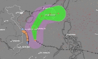 Bão Rai - cơn bão số 9 đổi hướng, ghi nhận gió mạnh nhất lịch sử