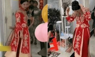 Bố đẻ bị nhà trai thiếu tôn trọng, cô dâu cởi váy hủy hôn ngay trong đám cưới