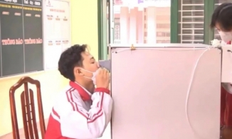 Nam sinh Quảng Trị chế tạo thành công Robot lấy mẫu xét nghiệm Covid-19 giá 20 triệu đồng