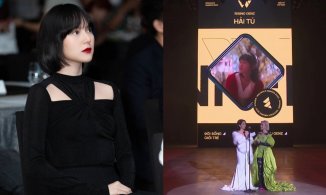 Cư dân mạng lại một phen dậy sóng khi Hải Tú đoạt giải Rising GenZ