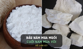 Ý nghĩa của tục lệ  'đầu năm mua muối, cuối năm mua vôi'