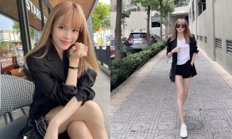 Thiều Bảo Trâm đăng ảnh thả dáng nhưng đôi chân gầy khiến fan run rẩy