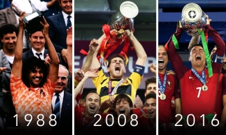 Lịch sử EURO: Những đội tuyển nào đã từng vô địch EURO?