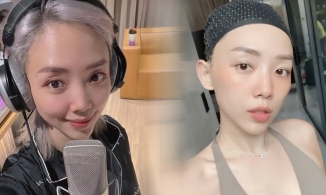 Nghỉ dịch sướng như Tóc Tiên: Được ông xã làm hẳn hồ bơi, phòng thu âm tại nhà