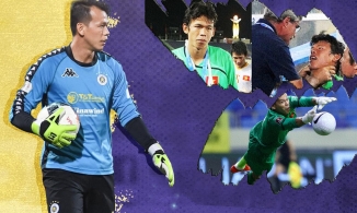 Thủ môn Bùi Tấn Trường: Từ kẻ bị coi là 'hết thời' trở thành người thế vai hoàn hảo chiếm trọn tình cảm của người hâm mộ sau pha bóng xuất thần