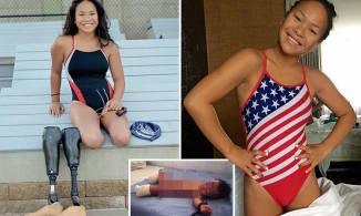 Đỗ Thị Thúy Phượng - cô gái khuyết tật mất hai chân vì bom thành VĐV bơi lội của Mỹ tham dự Paralympic 2020