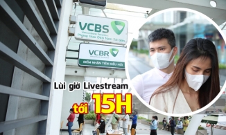 Công Vinh - Thủy Tiên livestream tại Ngân hàng Vietcombank Quận 7: Thông báo lùi giờ tới 15h và tiết lộ sẽ công khai 18.000 trang sao kê