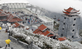 Đỉnh Fansipan dự đoán sẽ xuất hiện băng tuyết