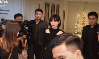 Hải Tú gây tranh cãi vì thần thái 'lạnh băng' khi xuất hiện tại họp báo của Sơn Tùng