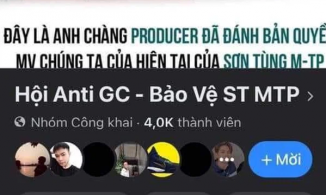 Group 'anti Hải Tú' bất ngờ đổi tên thành 'anti GC và bảo vệ Sơn Tùng M-TP'
