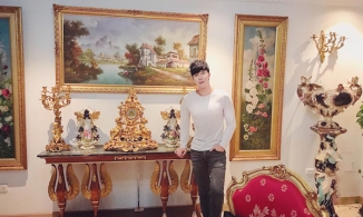 Cận cảnh biệt thự 'dát vàng' giá tới  300 tỉ của gia đình ca sĩ Nathan Lee 