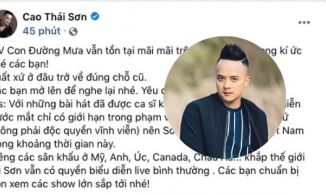 Bị Nathan Lee mua liền 6 bản hit, Cao Thái Sơn khẳng định vẫn có quyền diễn tại nước ngoài