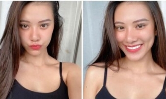 Kim Duyên khoe mặt mộc 'đáng đồng tiền bát gạo'