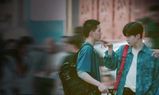 Em trai Phạm Băng Băng và bạn diễn Vương An Vũ thân thiết tại hậu trường phim đam mỹ 'Vai Trái Có Cậu'