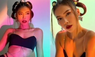 Minh Tú tung bộ ảnh mới quyến rũ, ma mị ở tuổi 30