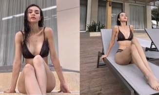 'Bông hồng lai' MLee diện áo tắm khoe vóc dáng quyến rũ, nuột nà