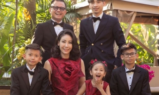 Hà Kiều Anh tiết lộ mối quan hệ với con riêng của chồng