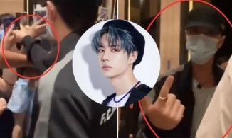 Vương Nhất Bác bị fan cuồng bám theo tới tận khách sạn 