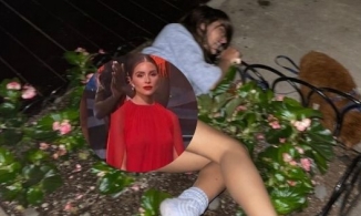 Hoa Hậu Hoàn vũ 2012 Olivia Culpo bộ dạng tơi tả nằm ngã bên đường